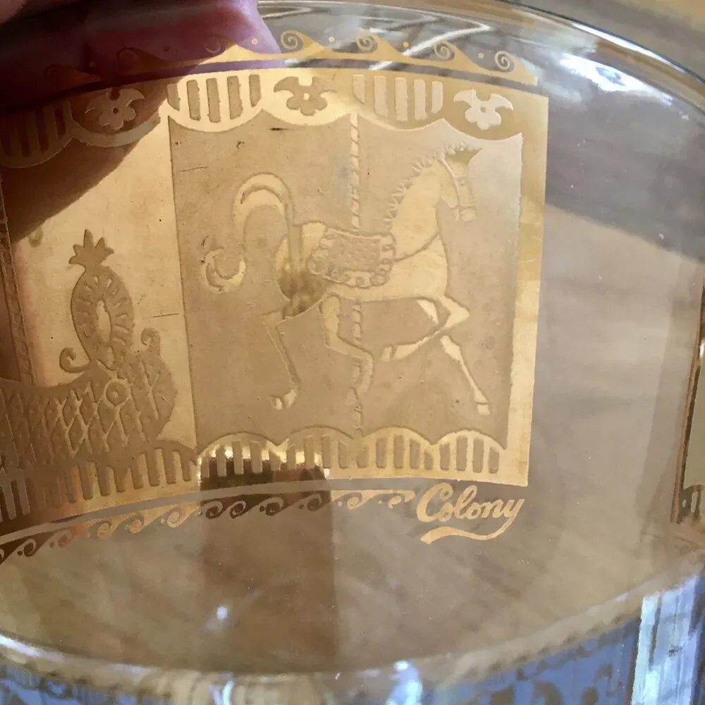 Colony Glass rare mid
